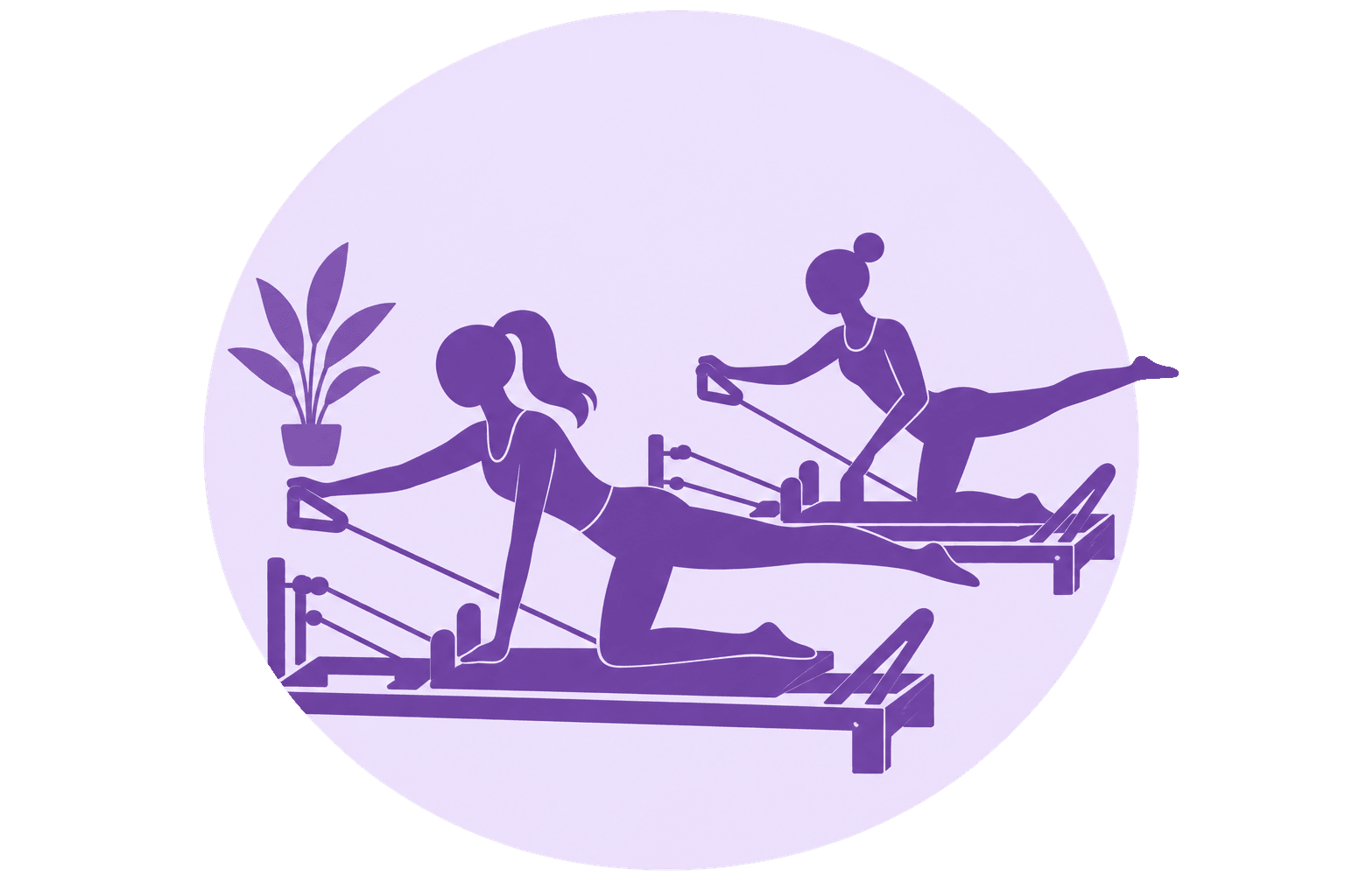 Sesión semiprivada de Pilates