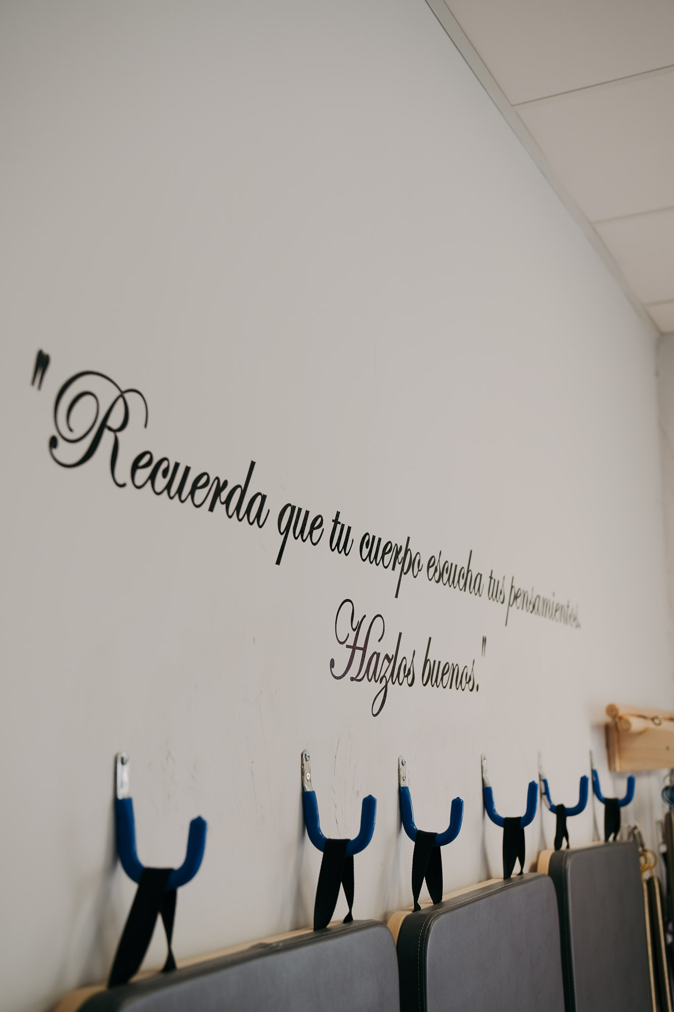 Detalle del espacio de NOS Studio Pilates